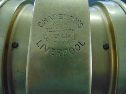 CHADBURN'S (SHIP) TELEGRAPH COMPANY - LIVERPOOL Transmetteur d’ordres, début XXe,...