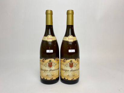 BOURGOGNE (PULIGNY-MONTRACHET) Maray-Joly blanc 2006, deux bouteilles.