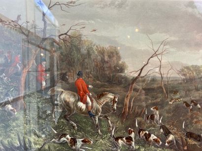VERNET Carle (1758-1836) [d'après] "Cheval de course au moment du départ" et "La...