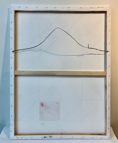 BILL "Composition géométrique", [20]20, technique mixte sur toile, signée et datée...