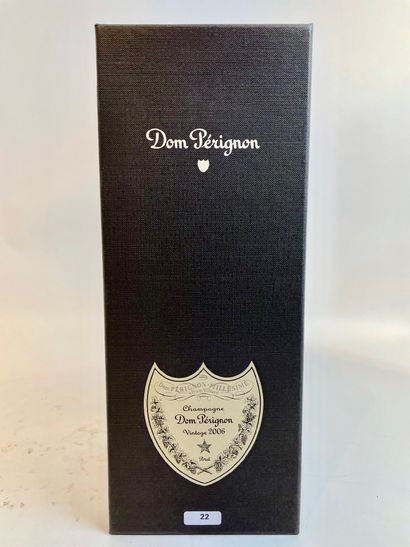 CHAMPAGNE Dom Pérignon (Moët & Chandon) "Vintage", brut 2006, une bouteille dans...