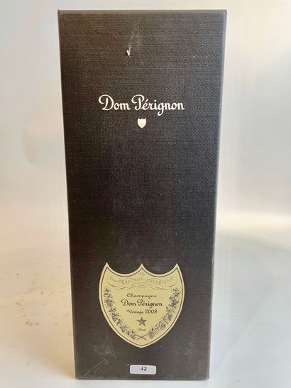 CHAMPAGNE Dom Pérignon (Moët & Chandon) "Vintage", brut 2008, une bouteille dans...