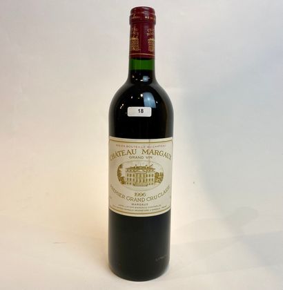 BORDEAUX (MARGAUX) Château Margaux rouge 1996, premier grand cru classé, une bouteille...