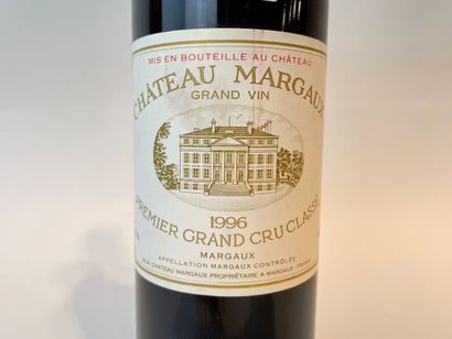 BORDEAUX (MARGAUX) Château Margaux 1996 (rouge), 1er grand cru classé, une boute...
