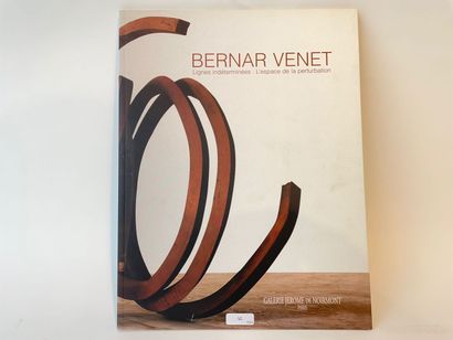 VENET Bernar (1941-) "Ligne indéterminée," [20]03, print, signed lower right and...