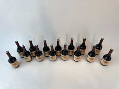 Rhône (Côtes-du-Rhône-Villages) Cairanne / Grande Réserve 1994 (rouge), quinze bouteilles...