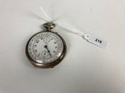 BERNA Chronomètre de gousset, h. 7 cm [légères altérations, trotteuse manquante,...