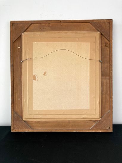 DE MEULENAERE Edmond (1884-1963) 
"View of Lissewege", XXth, oil on panel, signed...