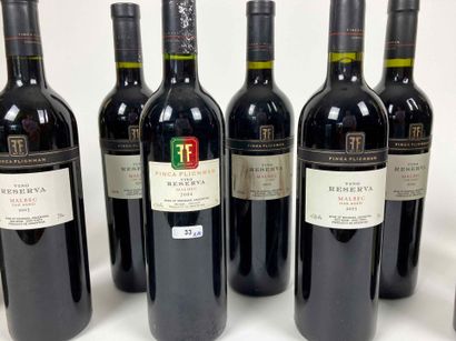 ARGENTINE Lot of fourteen bottles:

- Finca Flichman / Vino Reserva - Malbec 2004...