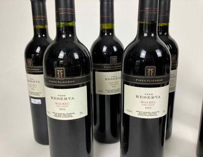 ARGENTINE Finca Flichman / Vino Reserva - Malbec 2005 (red), twelve bottles.