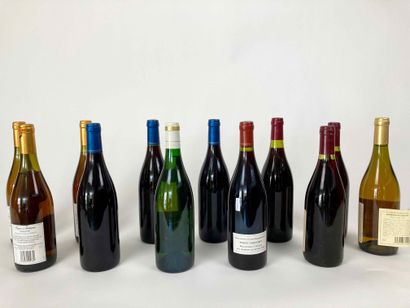 France Lot de douze bouteilles :

- BOURGOGNE (LADOIX), Le Savour Club 1988 (rouge),...
