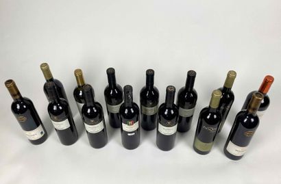 ARGENTINE Lot of fourteen bottles:

- Finca Flichman / Vino Reserva - Malbec 2004...