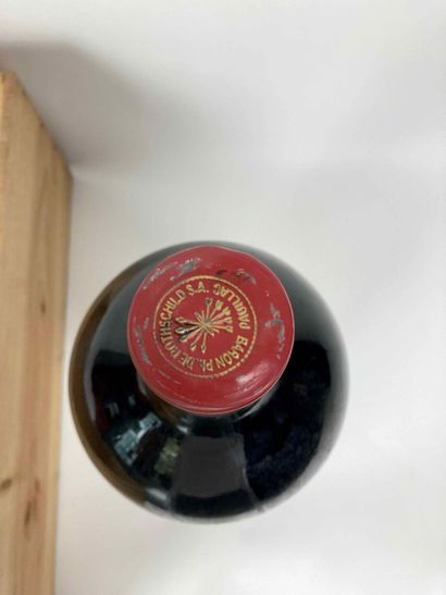 BORDEAUX (PAUILLAC) Château Mouton-Rothschild 1985 (red) [Paul Delvaux label], a...
