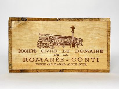 BOURGOGNE (CÔTE-DE-NUITS) Domaine de la Romanée-Conti 1985, exceptionnelle caisse...