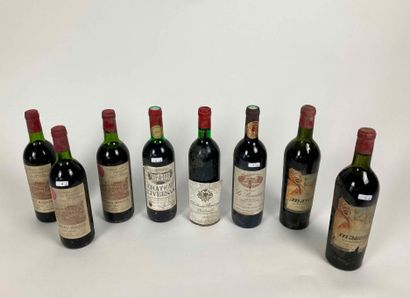 BORDEAUX Lot of six bottles (red):

- (HAUT-MÉDOC), Château Liversan, cru bourgeois...