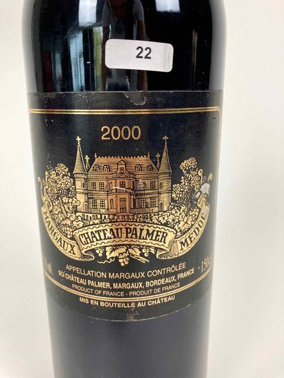 BORDEAUX (MARGAUX) Château Palmer, 3e grand cru classé 2000 (rouge), un magnum (1,5...