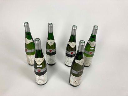 ALSACE (GEWURZTRAMINER) Rosacker 1989, 1991 et 1994 (blanc), six bouteilles [1/2...