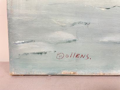 WOLLENS Karel (1912-1989) "La Tentation", XXe, huile sur toile, signée en bas à gauche,...