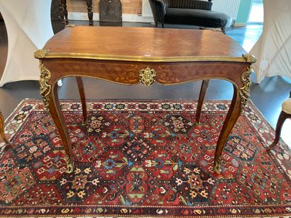 Louis XV-style rectangular middle table,...