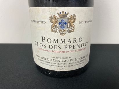 BOURGOGNE (POMMARD) Clos des Épenots / Domaine du château de Meursault 1995 (red),...