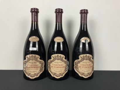 BOURGOGNE (POMMARD) Château de Pommard 2004, 2005 and 20[--] (red), three bottles...