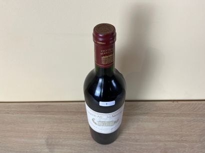 BORDEAUX (MARGAUX) Château Margaux, 1er grand cru classé 1993 (rouge), une bouteille...
