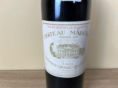 BORDEAUX (MARGAUX) Château Margaux, 1er grand cru classé 1993 (rouge), une bouteille...