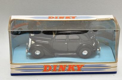 null DINKY DY 5, Ford Saloon USA V8 Pilot, 1935, noire, intérieur beige, toy issud...