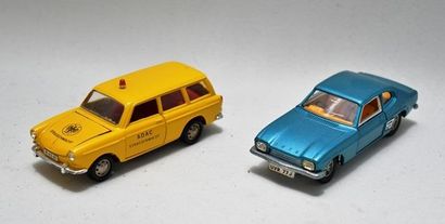 null MÄRKLIN 1808 Volkswagen Variant break 1600L, 1962, jaune inter. rouge, ADAC...