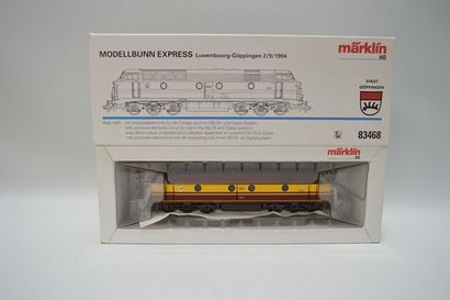 null MÄRKLIN 83468, loco diesel CC luxembourgeoise Luxembourg - Göppingen 2/9/1994,...