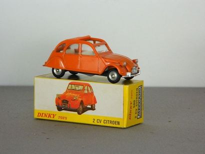 null DINKY spain 500 2cv Citroën orange (MB) 