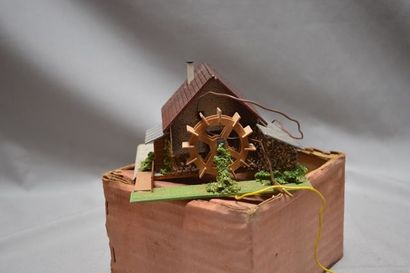 null FALLER rare moulin électrique réf 231, en bois et toit plastique, en boîte d'origine...