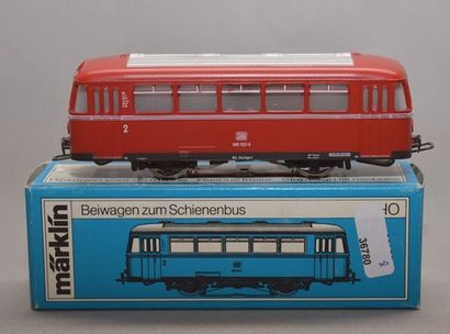 null MÄRKLIN 4018 remorque d'autorail 3016, boîte bleu (MB)