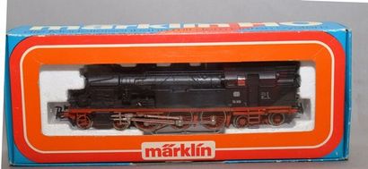 null MÄRKLIN 3106 locotender type 232, noire DB 78355 (MB) en boîte bleu rouge à...