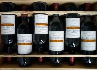 null BORDEAUX rouge, Montagne - Saint-Emilion, 12 bouteilles en boite d'origine en...
