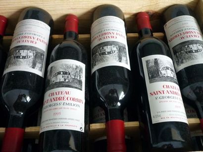 null BORDEAUX rouge, Saint-Georges - Saint-Emilion, 12 bouteilles en boite d'origine...