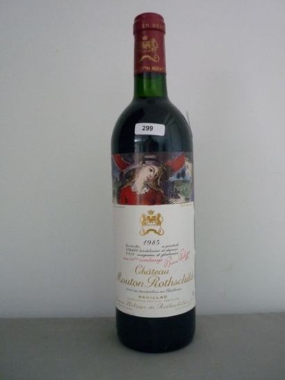 null BORDEAUX rouge, Pauillac, 1 bouteille "CHATEAU MOUTON ROTHSCHILD 1985", "Tout...