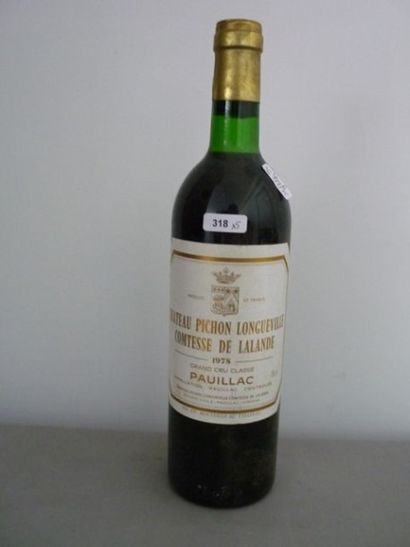 null BORDEAUX rouge, Pauillac, 5 bouteilles "CHATEAU PICHON LONGUEVILLE COMTESSE...