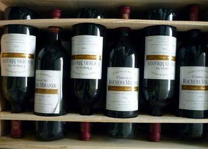 null BORDEAUX rouge, Montagne - Saint-Emilion, 12 bouteilles en boite d'origine en...