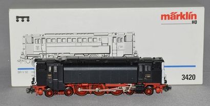 MARKLIN HO Réf. 3420, Diesellocomotive, des Deutsche Reichban, 2C2, modèle BR V 32,...