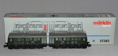 MARKLIN HO Réf. 37282, loco diesel articulée double des chemins de fer allemands,...