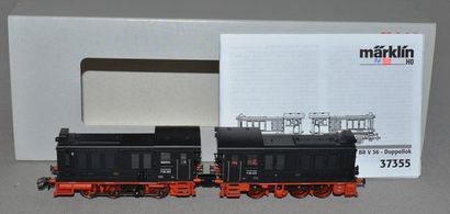 MARKLIN HO Réf. 37355, locomotive double diesel de la DB V36 402 et V36 403, digital...