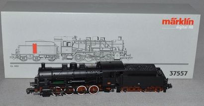 MARKLIN HO Réf. 37557, locomotive 040, tender 3 axes, GR 460 des chemins de fer FS...