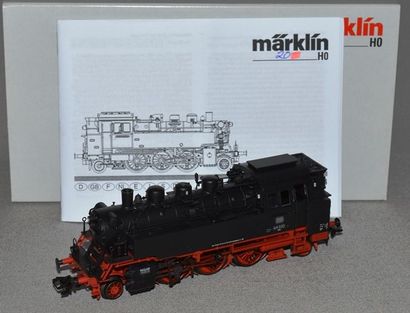 MARKLIN HO Réf. 39640, loco-tender 131 allemande BR 64 noire de la DB, système MFX,...