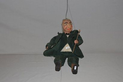 null Marionnette en bois pour théatre de marionnettes, dans le goût des marionnettes...