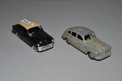 null DINKY Fr. (2) : 24X, taxi Ford Vedette (G) - Ford Vedette, gris [usagée].