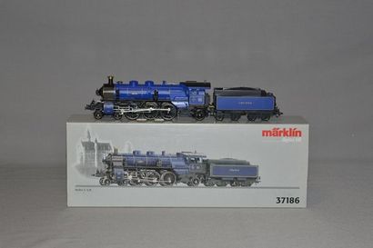 null MÄRKLIN 37186, locomotive pacific, tender 4 axes, type S 3/6 des chemins de...