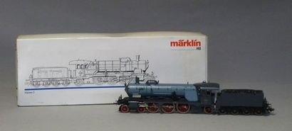 null MÄRKLIN 3311, locomotive allemande à vapeur 231, tender 3 axes, Klasse C bleue,...