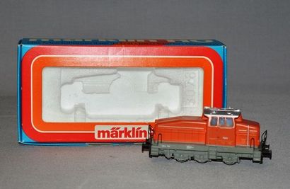null MÄRKLIN 3144, locotracteur diesel TGOJ, série spéciale pour la Suède 1985, ...