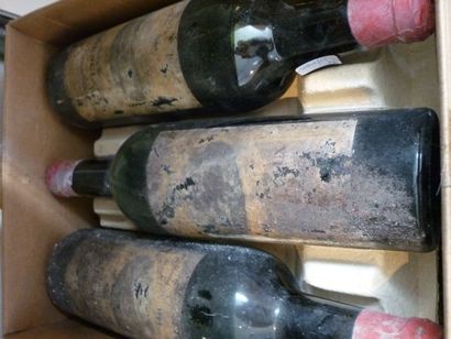 null BORDEAUX (PAUILLAC), rouge, Château Pedesclaux 1964, 6 bouteilles [traces d'humidité,...